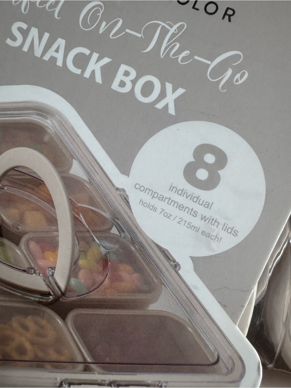 CWC Perfect On-The-Go Snack Box in beige - Picture 4 of 4